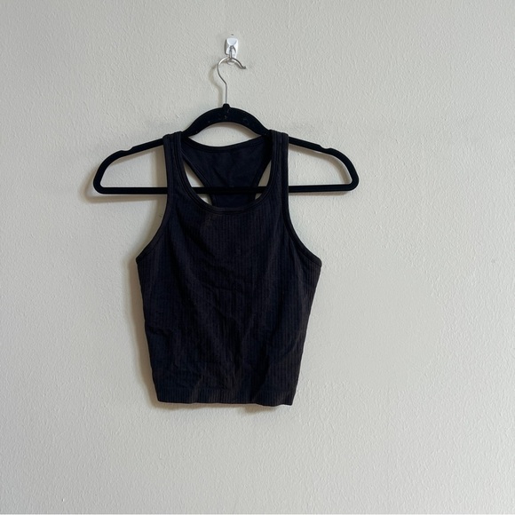 Lululemon Ebb to Street Cropped Racerback Tank Top - Picture 3 of 4